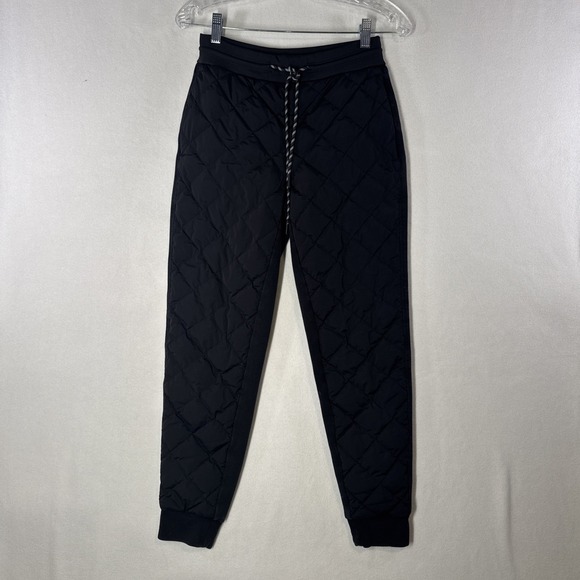Athleta Pants - Athleta Apres Ski Goose Down Joggers Black Size 0 Preowned Excellent